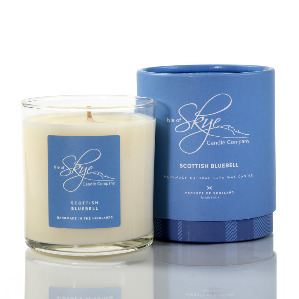 Scottish Bluebell Large Candle 