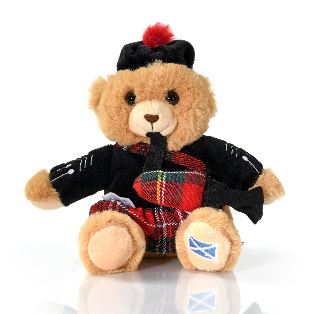 15cm Scottish Piper Bear