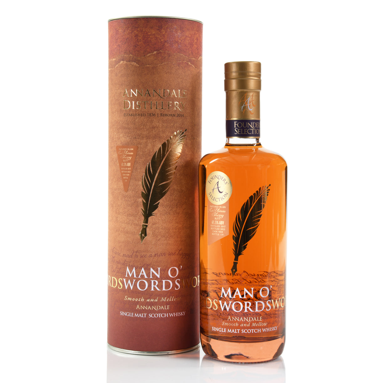 Man O'Words Unpeated Sherry Butt 70cl