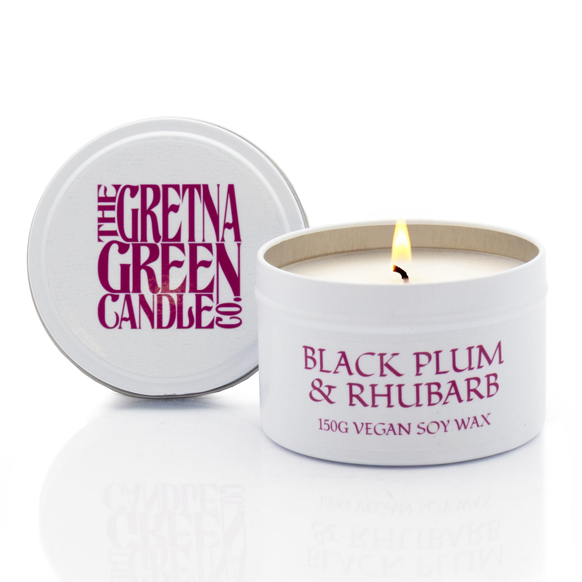 Black Plum & Rhubarb Candle