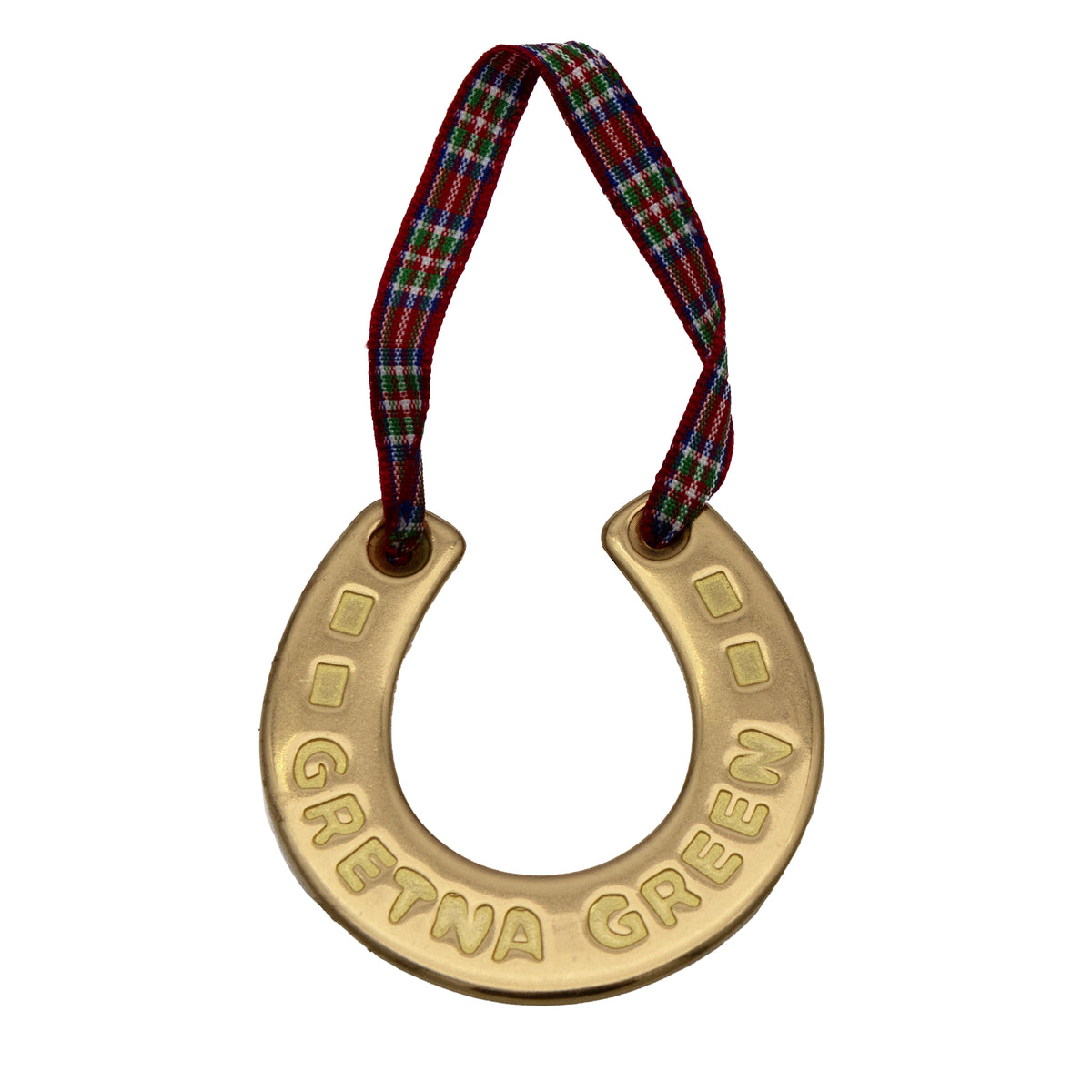 Brass Hanging Horseshoe