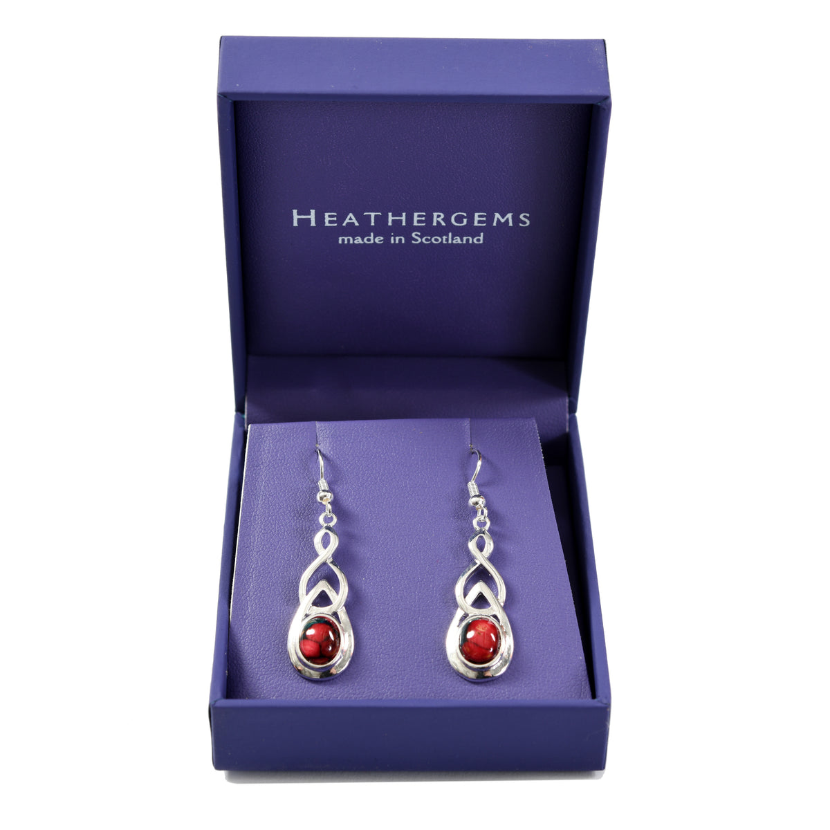 Heathergems Celtic Drop Earrings