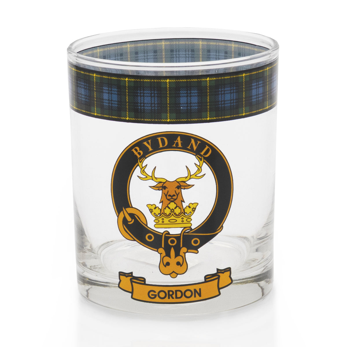 Gordon Clan Crest Whisky Glass