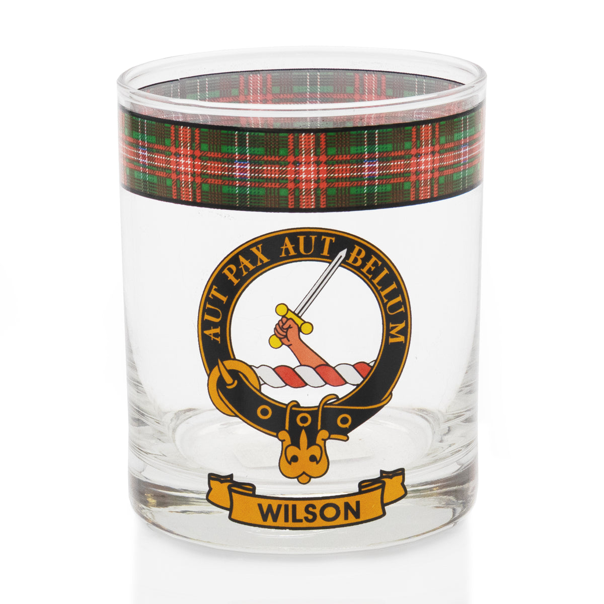 Wilson Clan Crest Whisky Glass