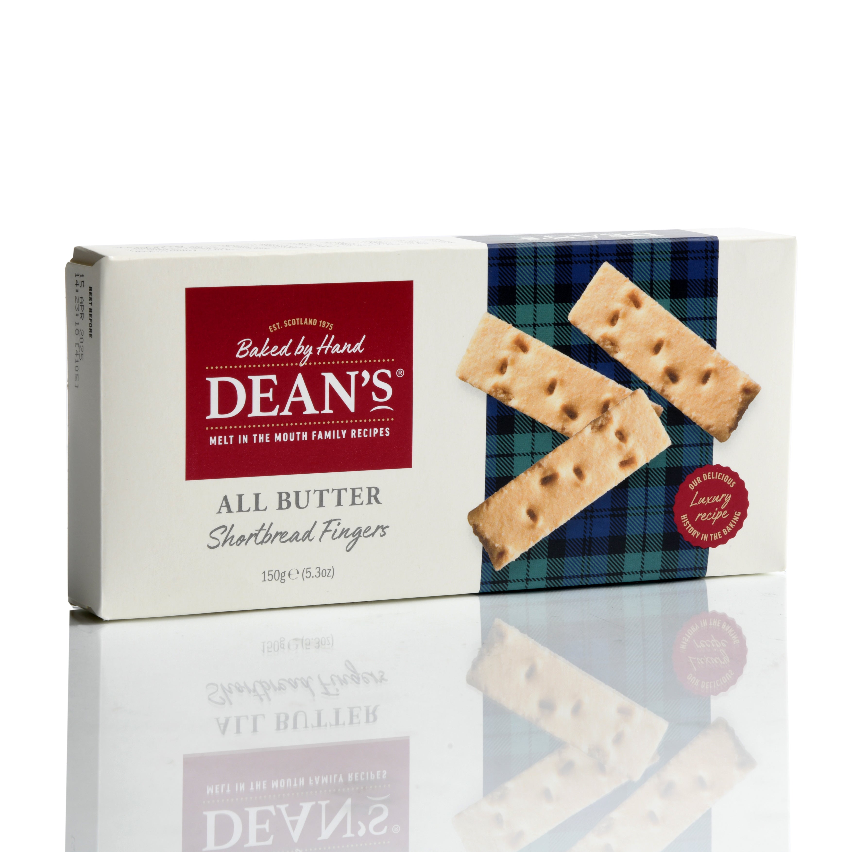 Deans All Butter Shortbread Fingers 150g Gretna Green Shopping