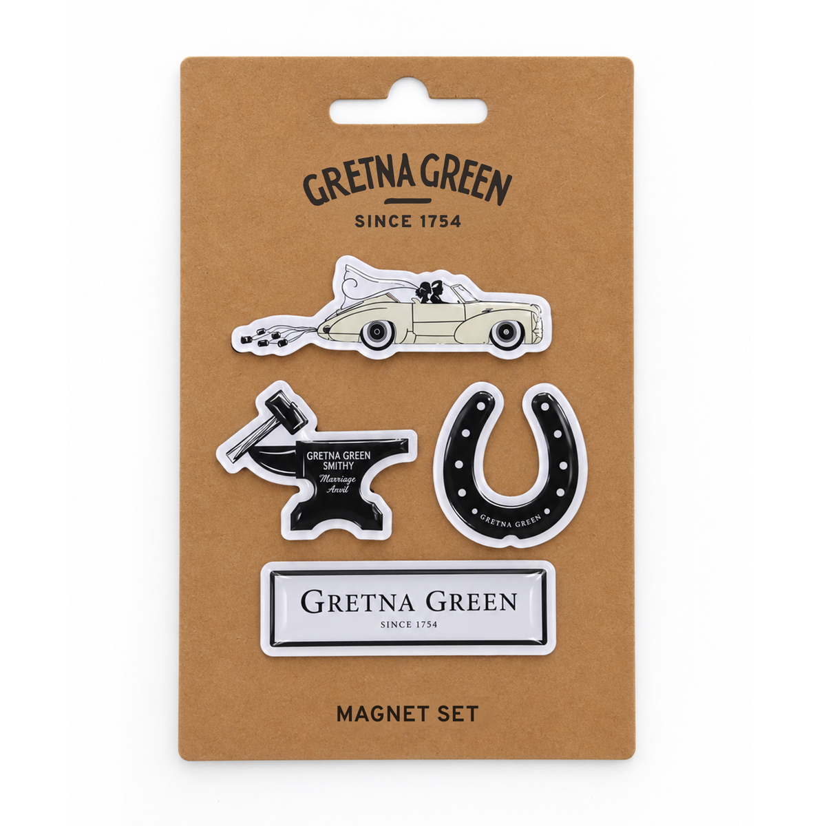 Gretna Green 3D Magnet Set