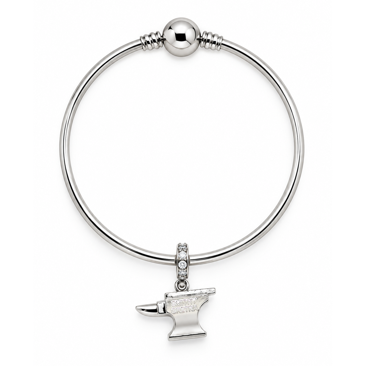 Anvil Charm Bangle