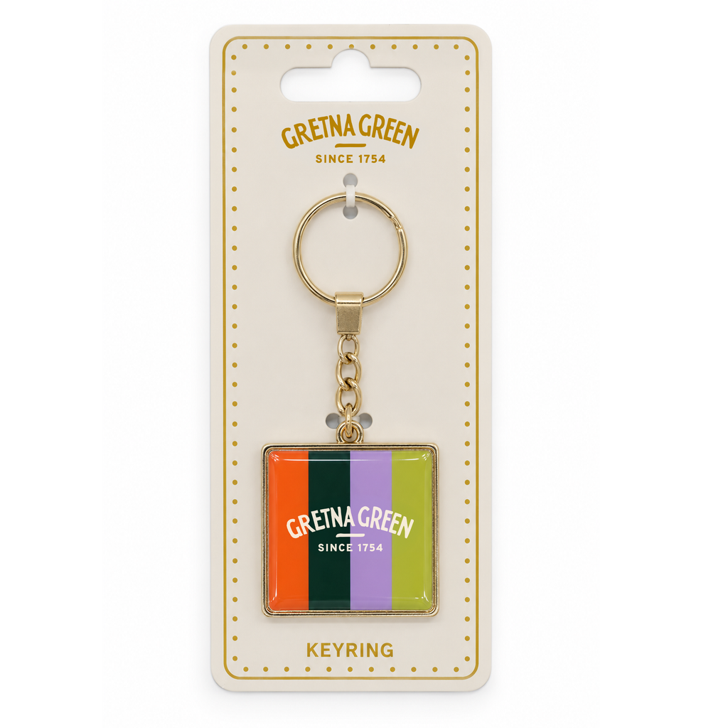 Colour Block Keyring