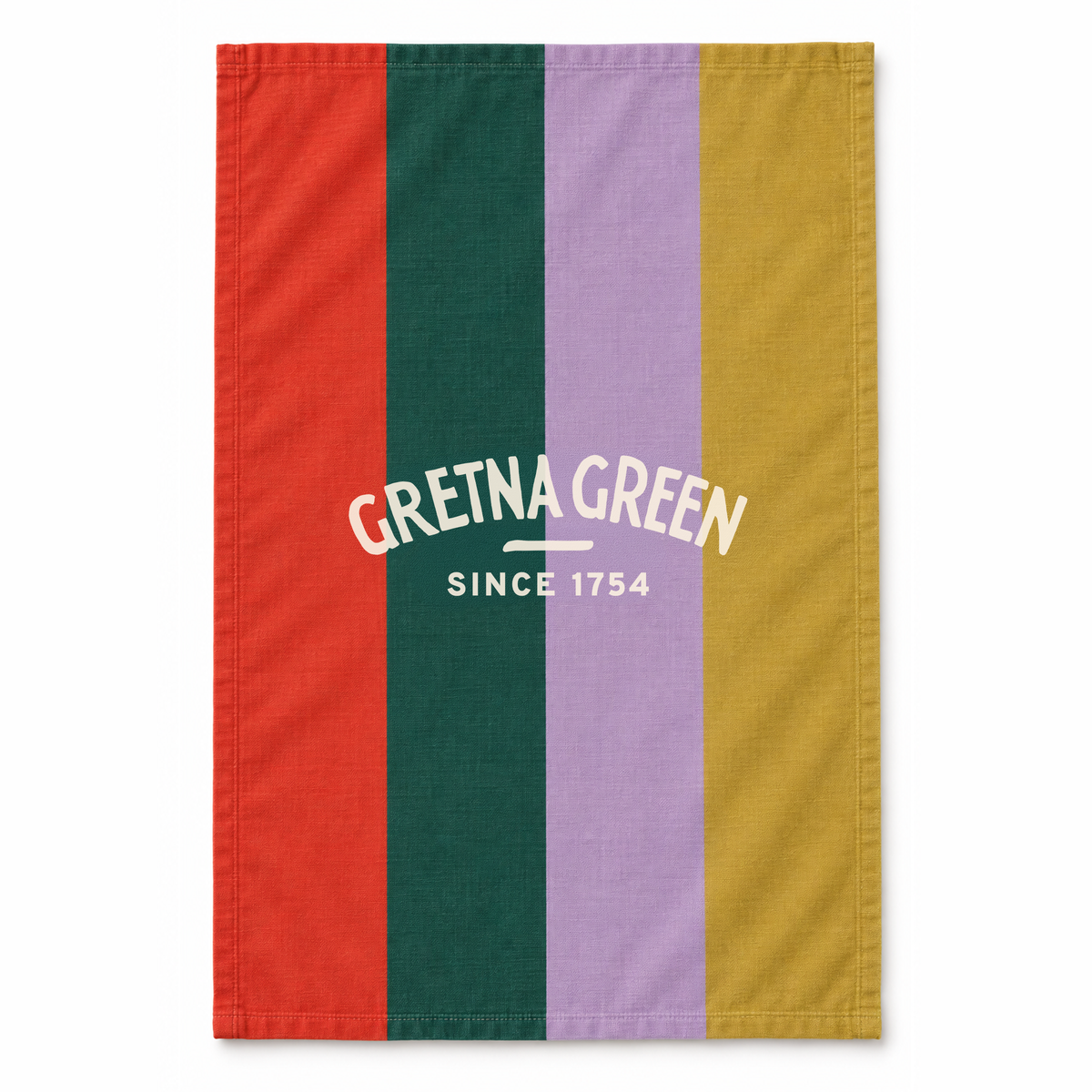 Colour Block Tea Towel