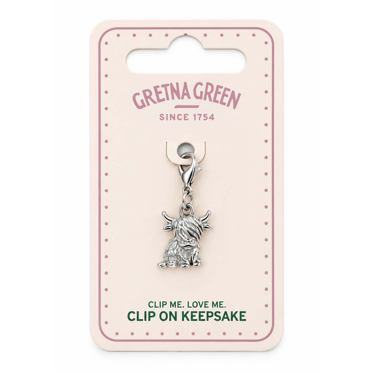 Highland Cow Clip-On Charm