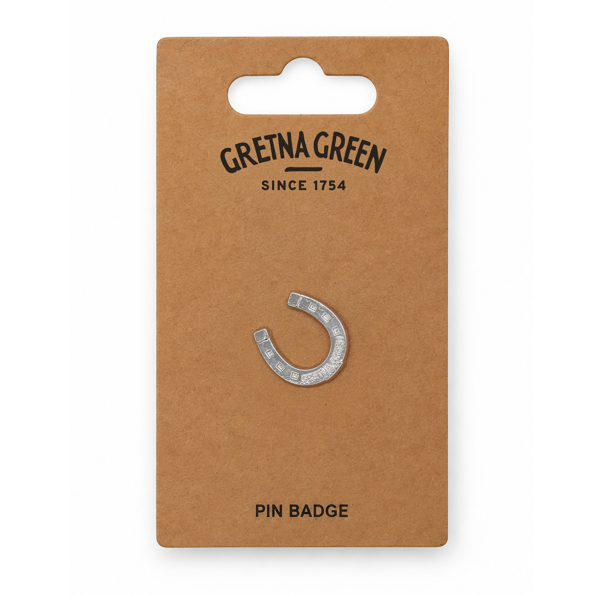 Horseshoe Pin Badge