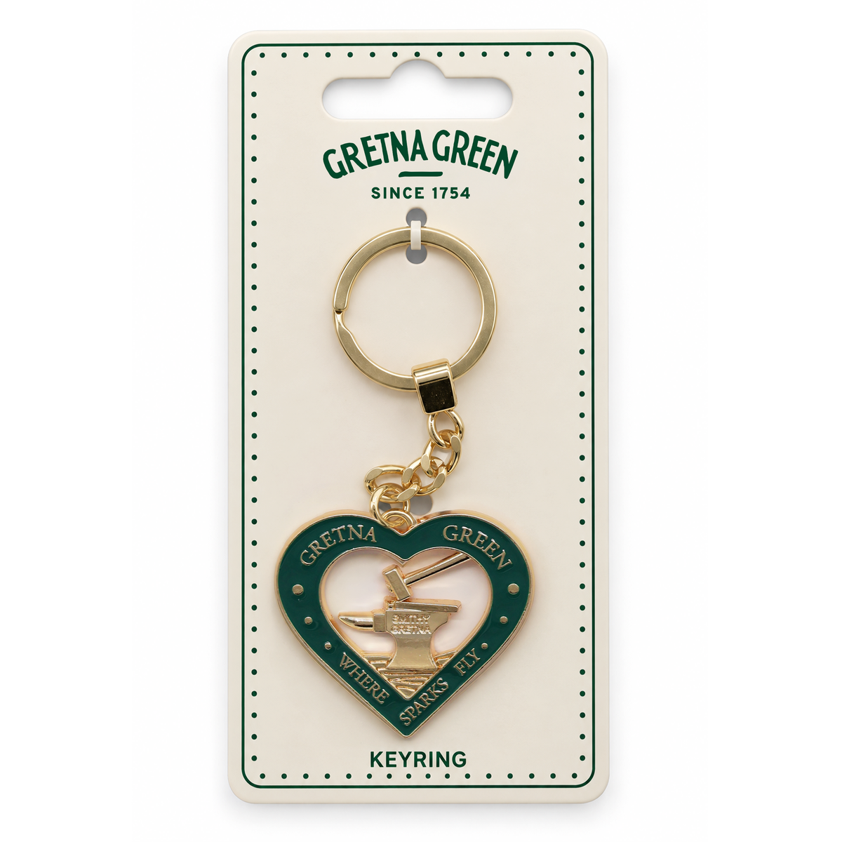 Sparks Fly Keyring
