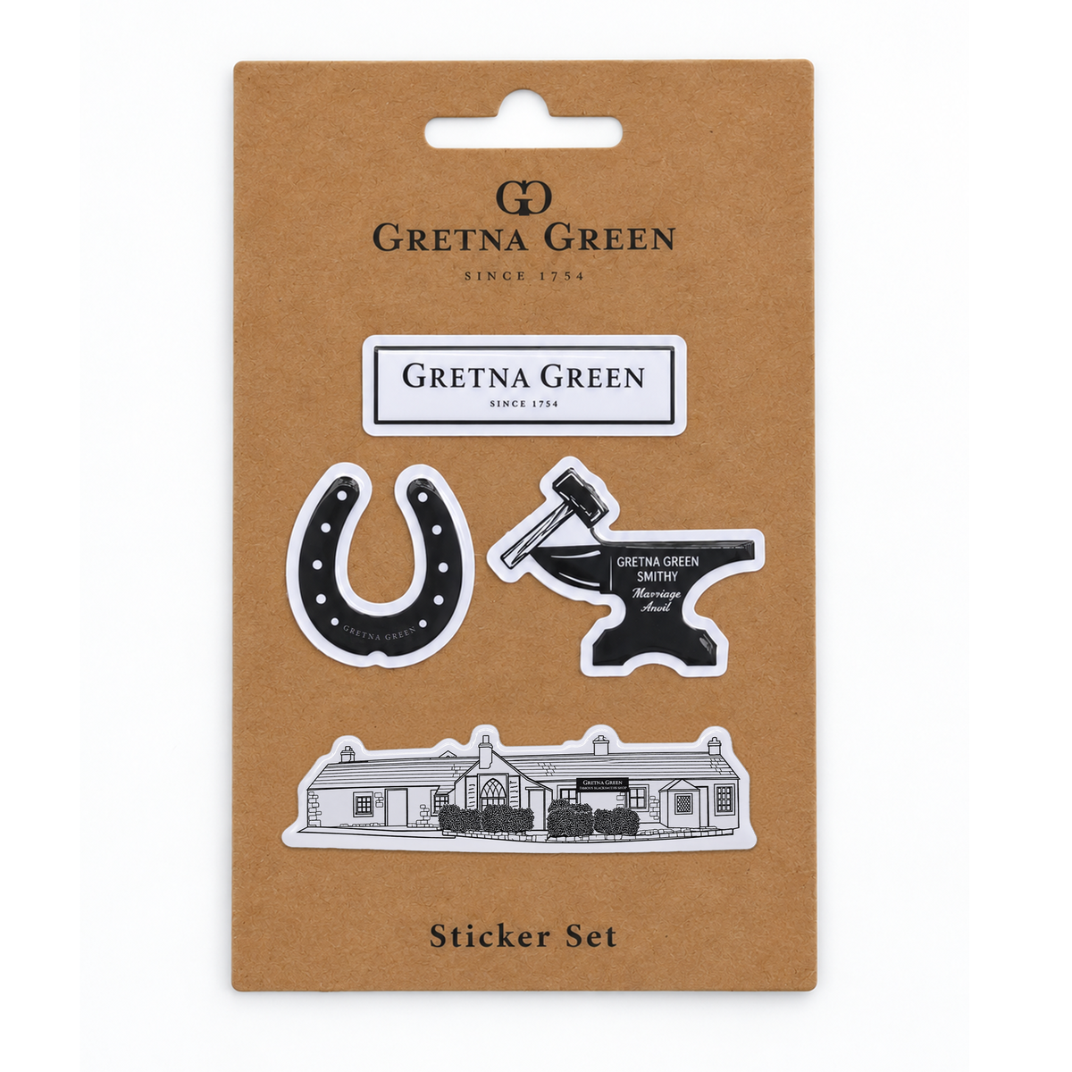Gretna Green Sticker Set