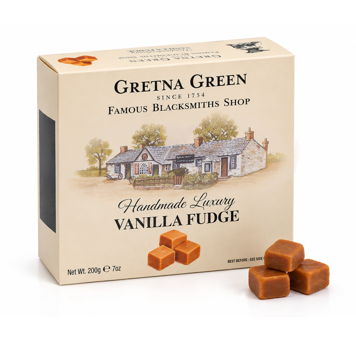 Gretna Green Vanilla Fudge 200g