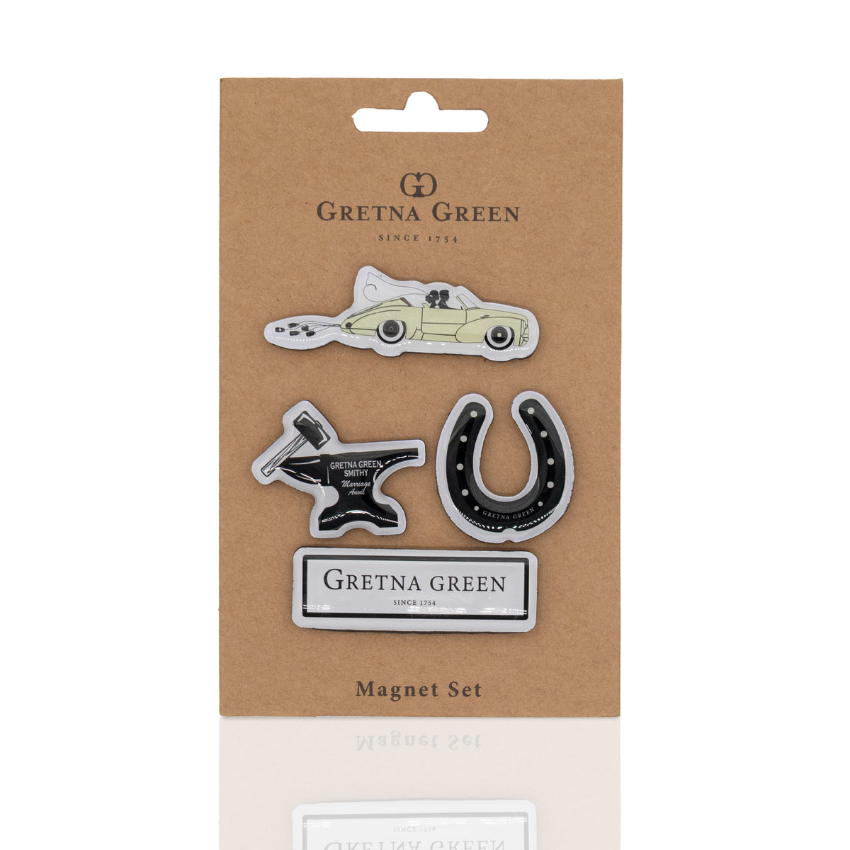 Gretna Green 3D Magnet Set of 4