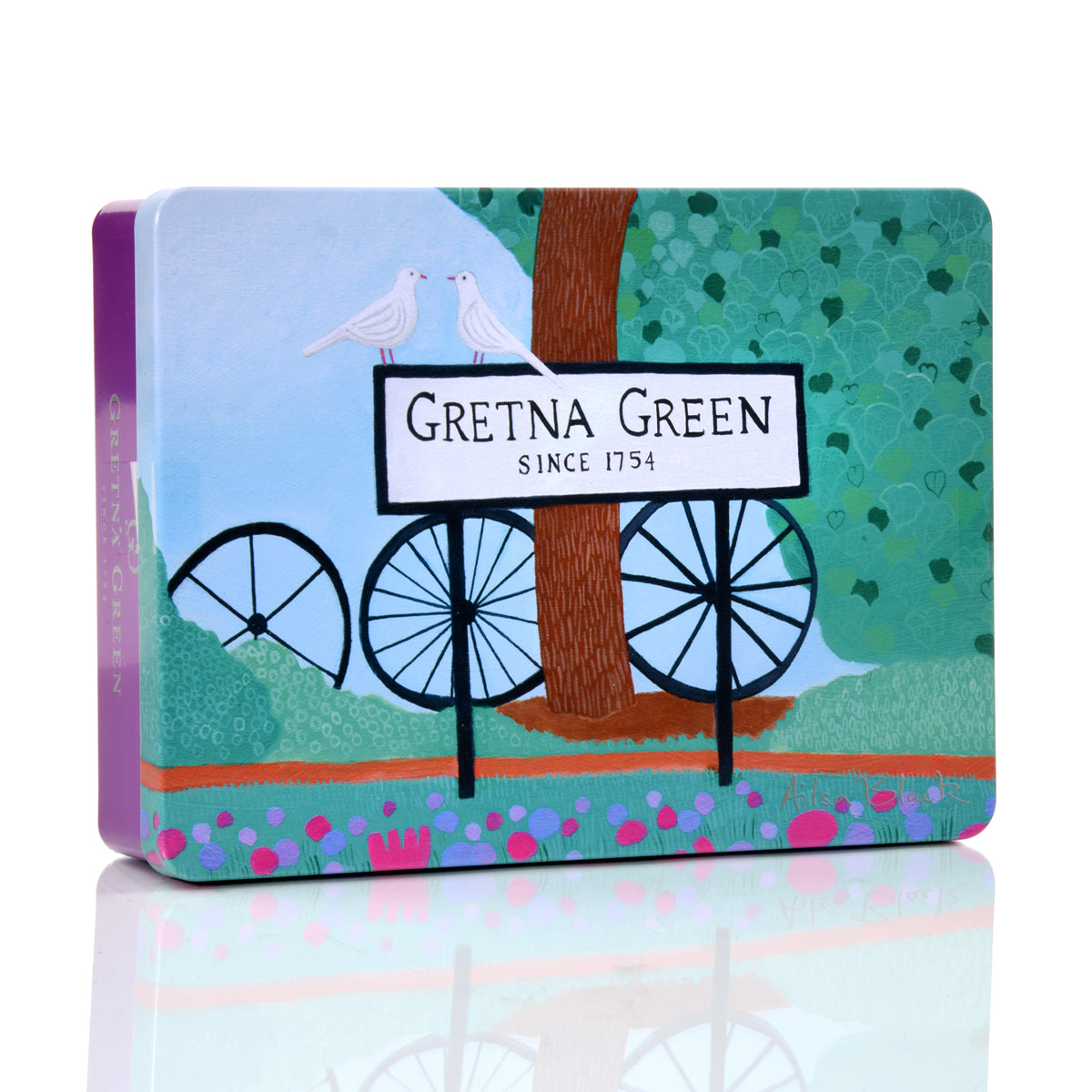 Gretna Green Ailsa Black Sign Shortbread Tin 150g