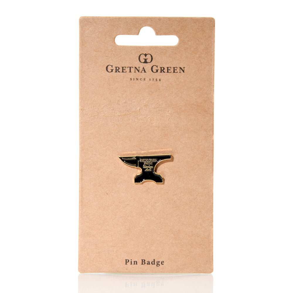Gretna Green Anvil Enamel Pin Badge Gretna Green Shopping