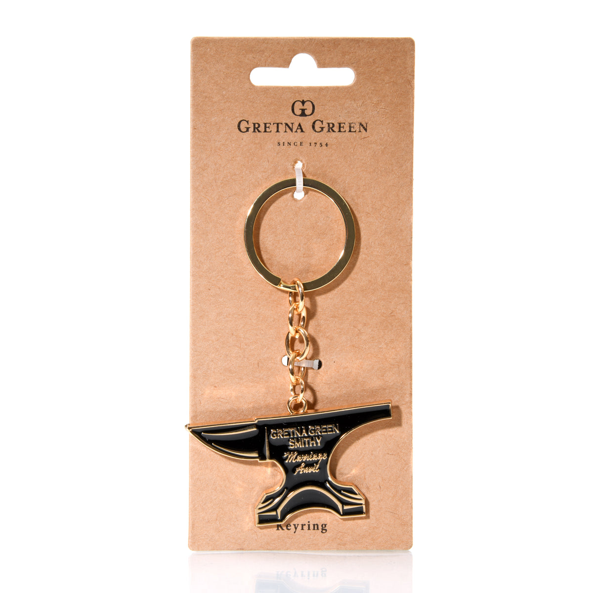 Gretna Green Anvil Keyring