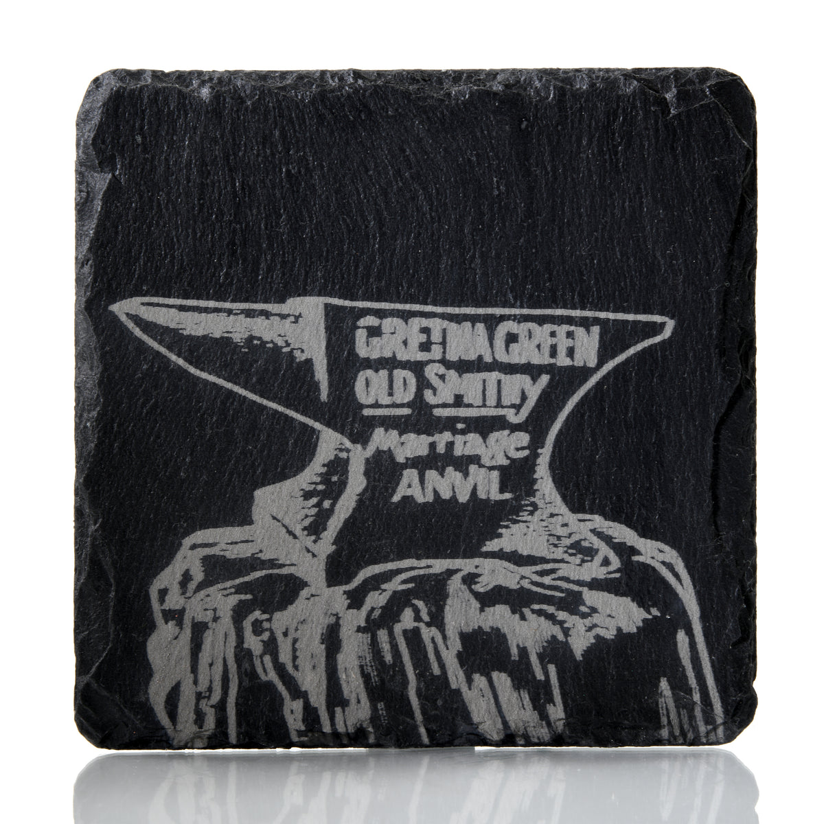 Gretna Green Slate Anvil Coaster