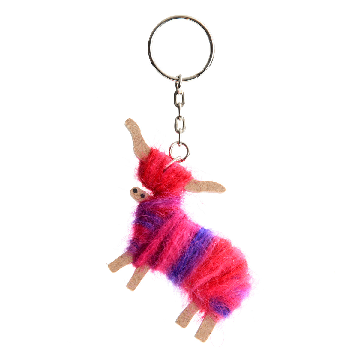 Handmade Highland Cow Keyring