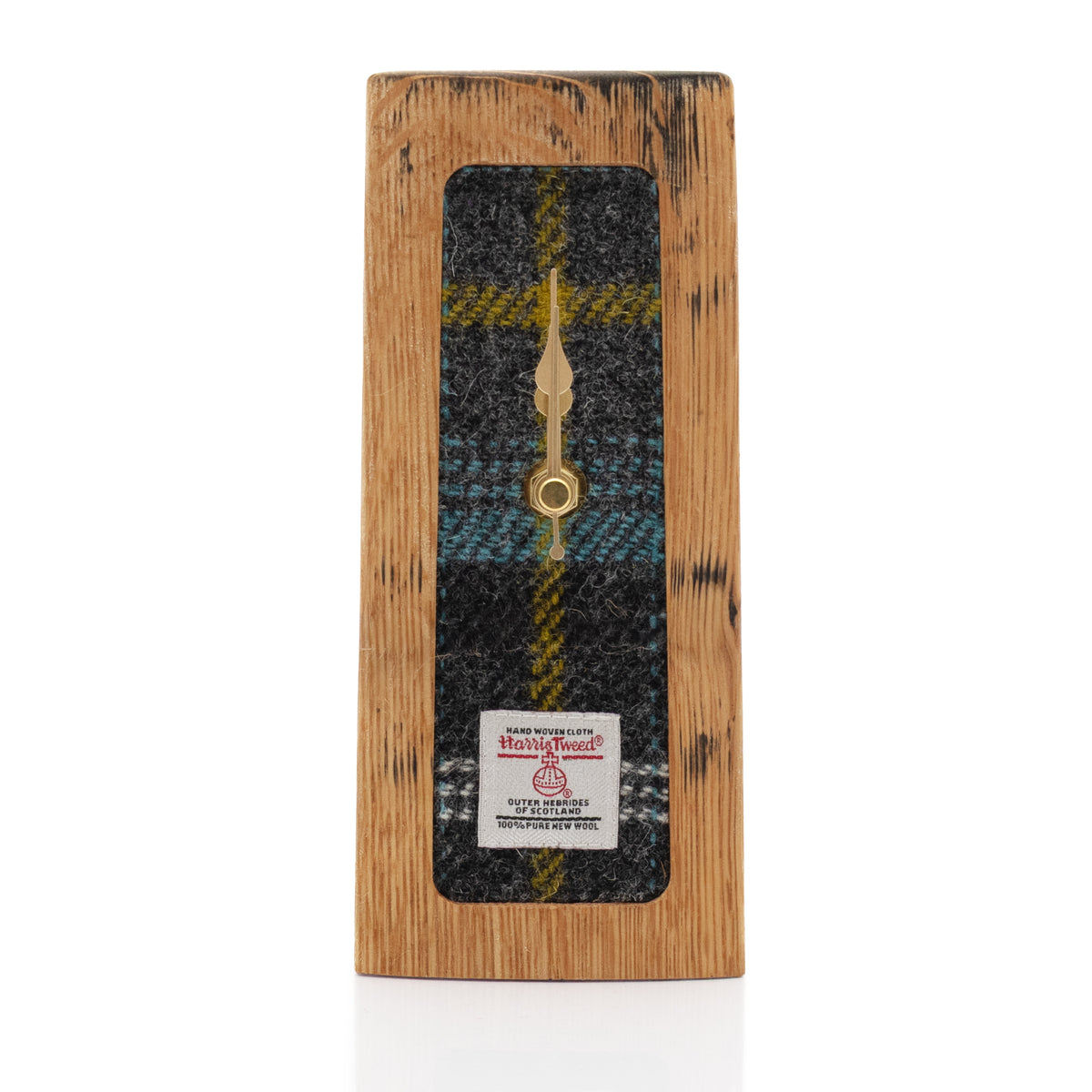 Small Harris Tweed Mantle Clock