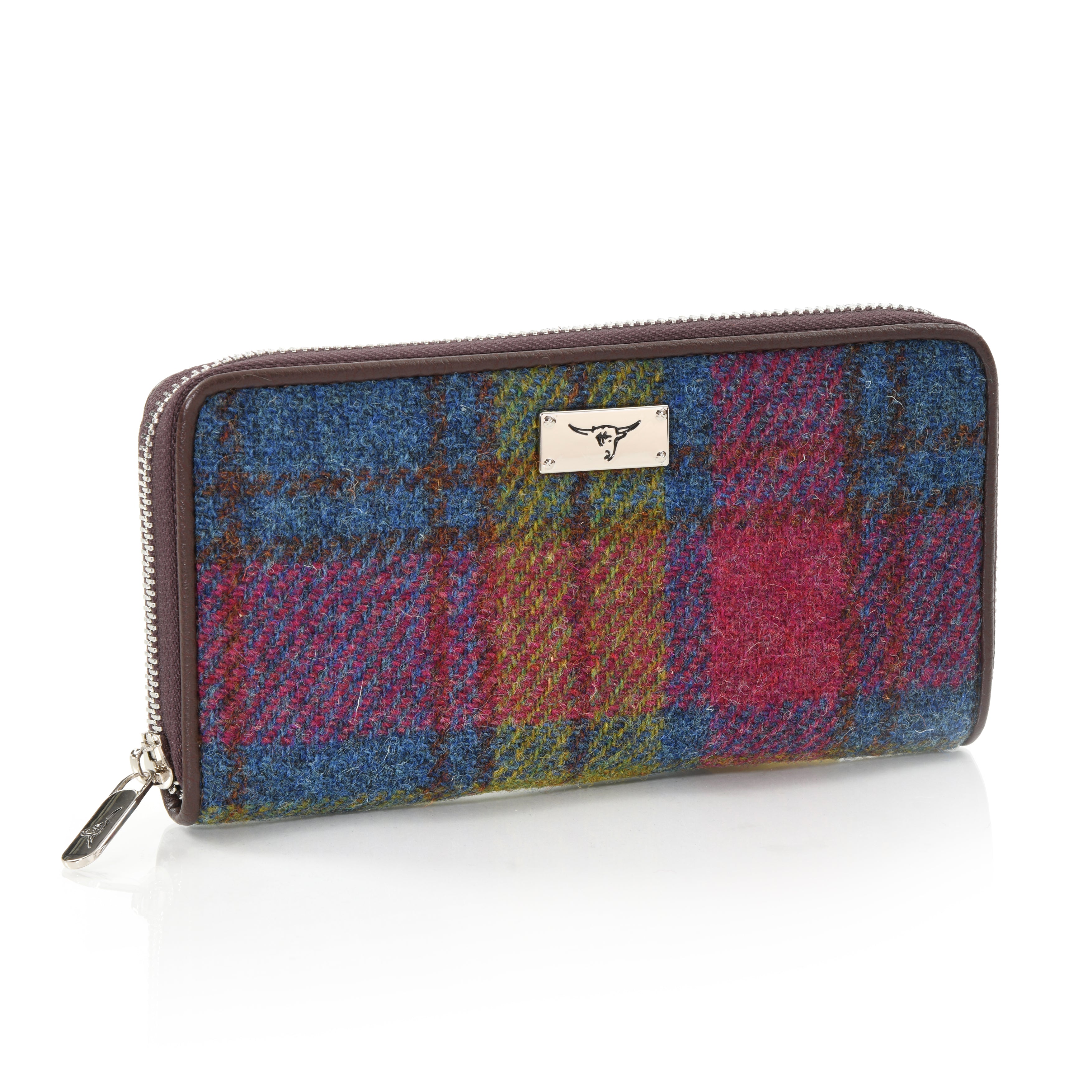 Harris Tweed Staffa Zip Purse Macleod Tartan | Gretna Green Shopping