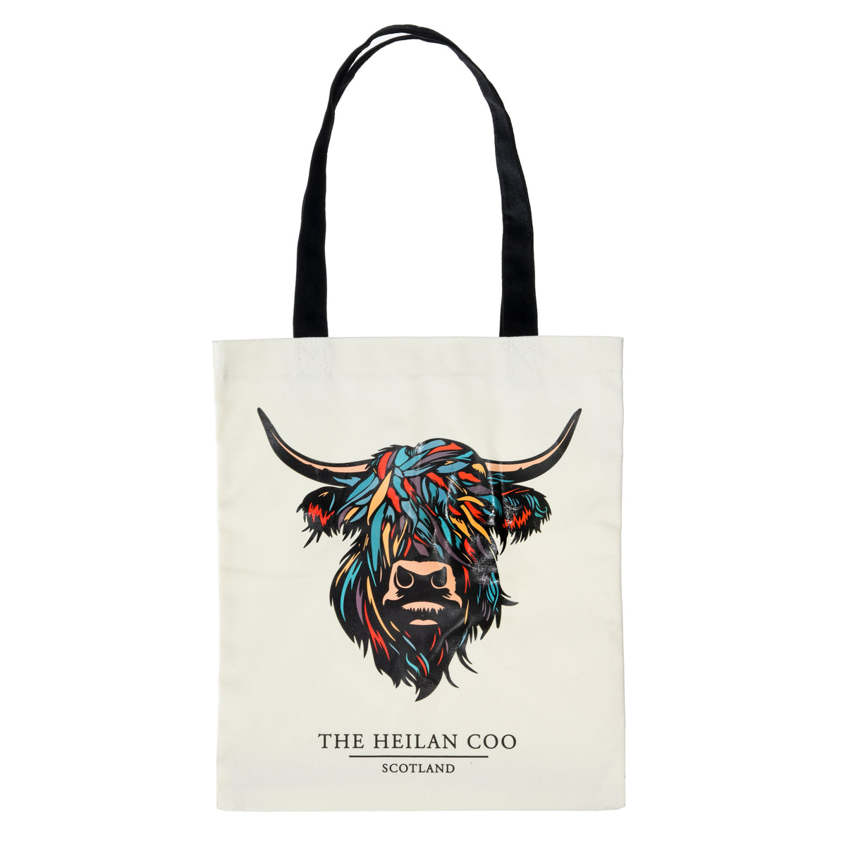 Heilan Coo Multicolour Canvas Shopper Bag