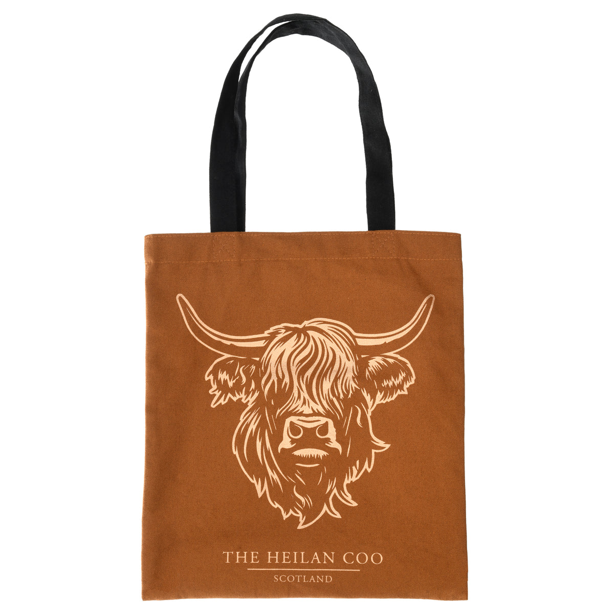 Heilan Coo Rust Canvas Shopper Bag