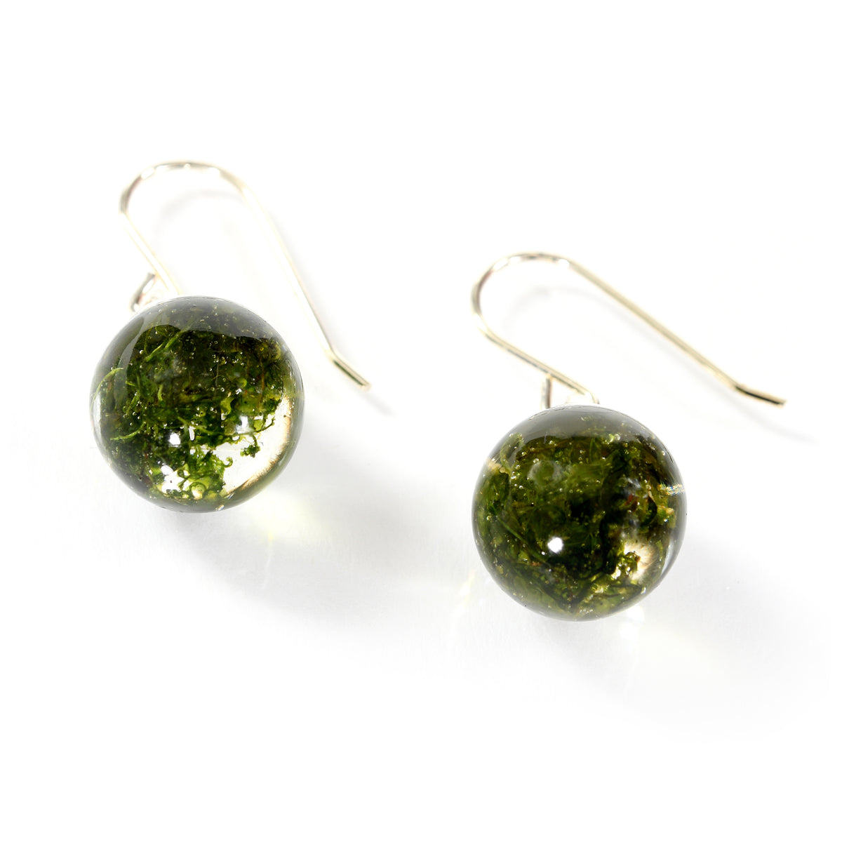 Highland Moss Drop Earrings