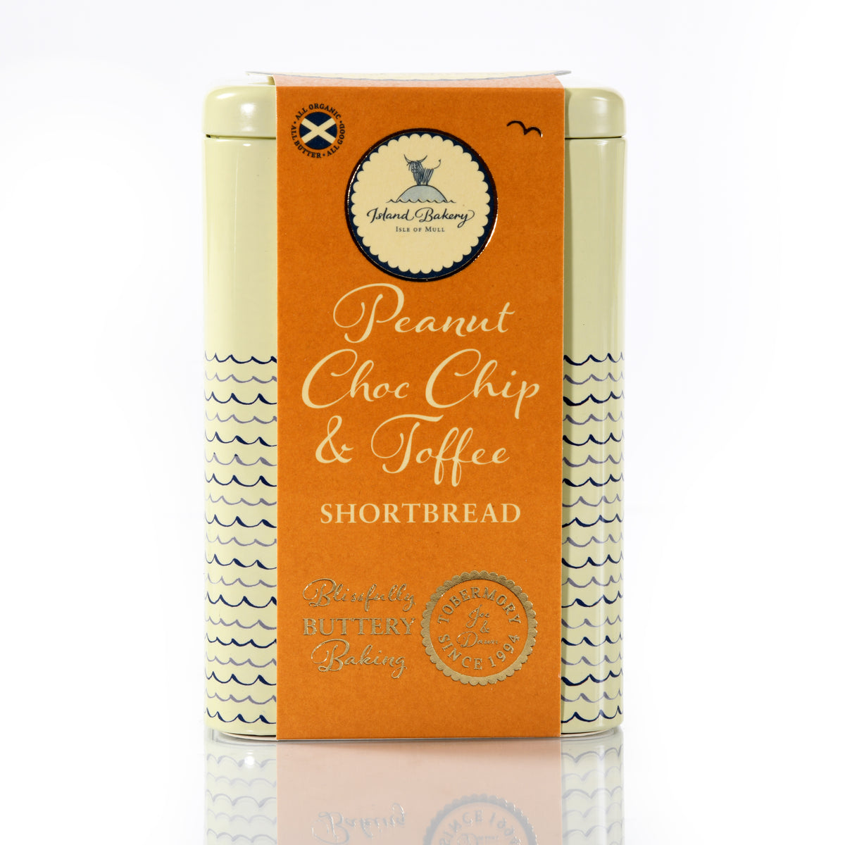 Island Bakery Peanut Choc & Toffee Shortbread Tin