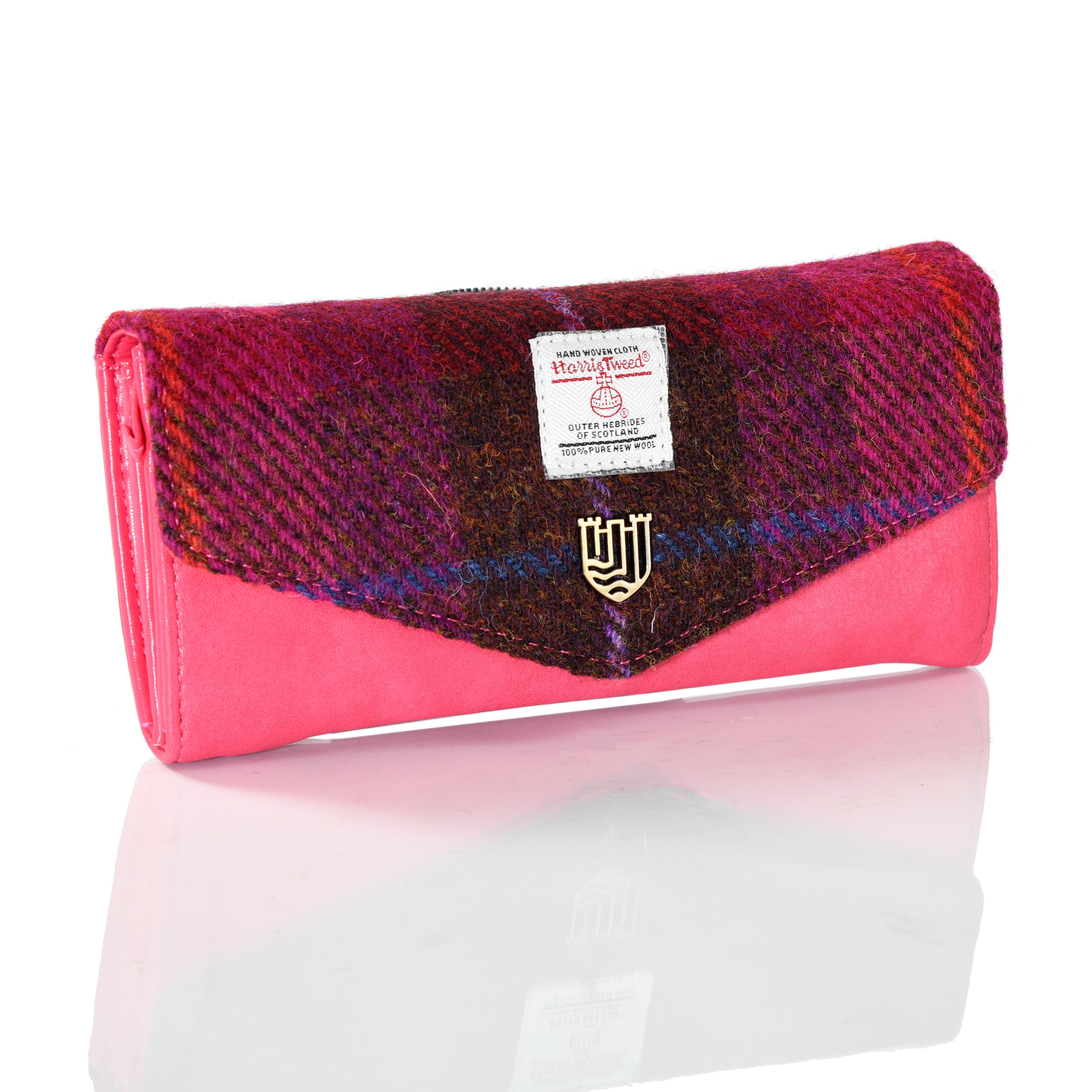 Harris tweed clasp purse on sale