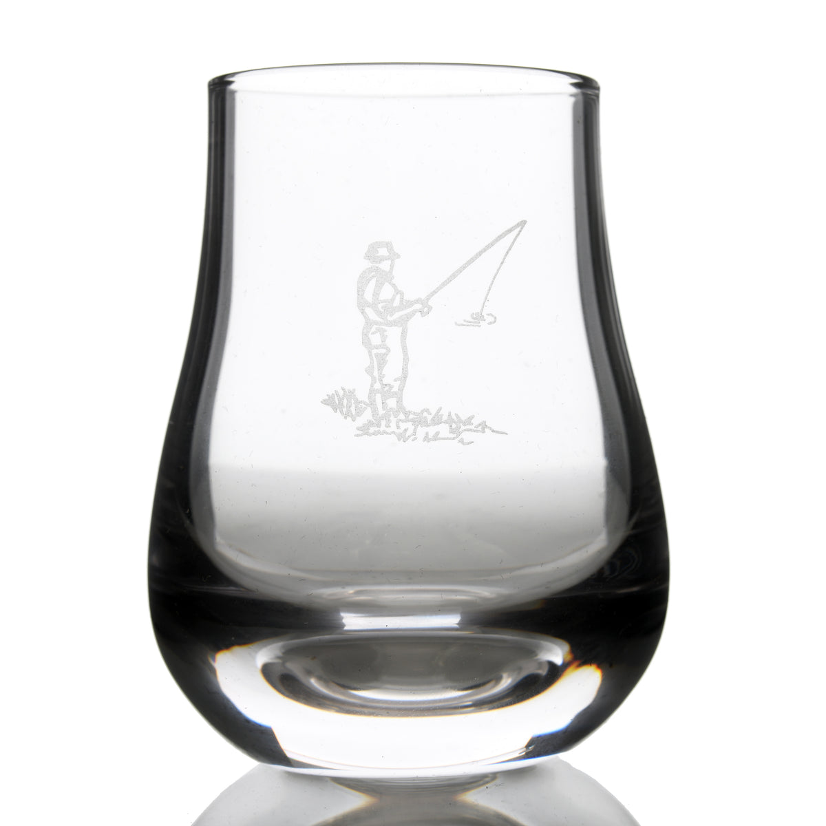 Fishing Whisky Tasting Glass