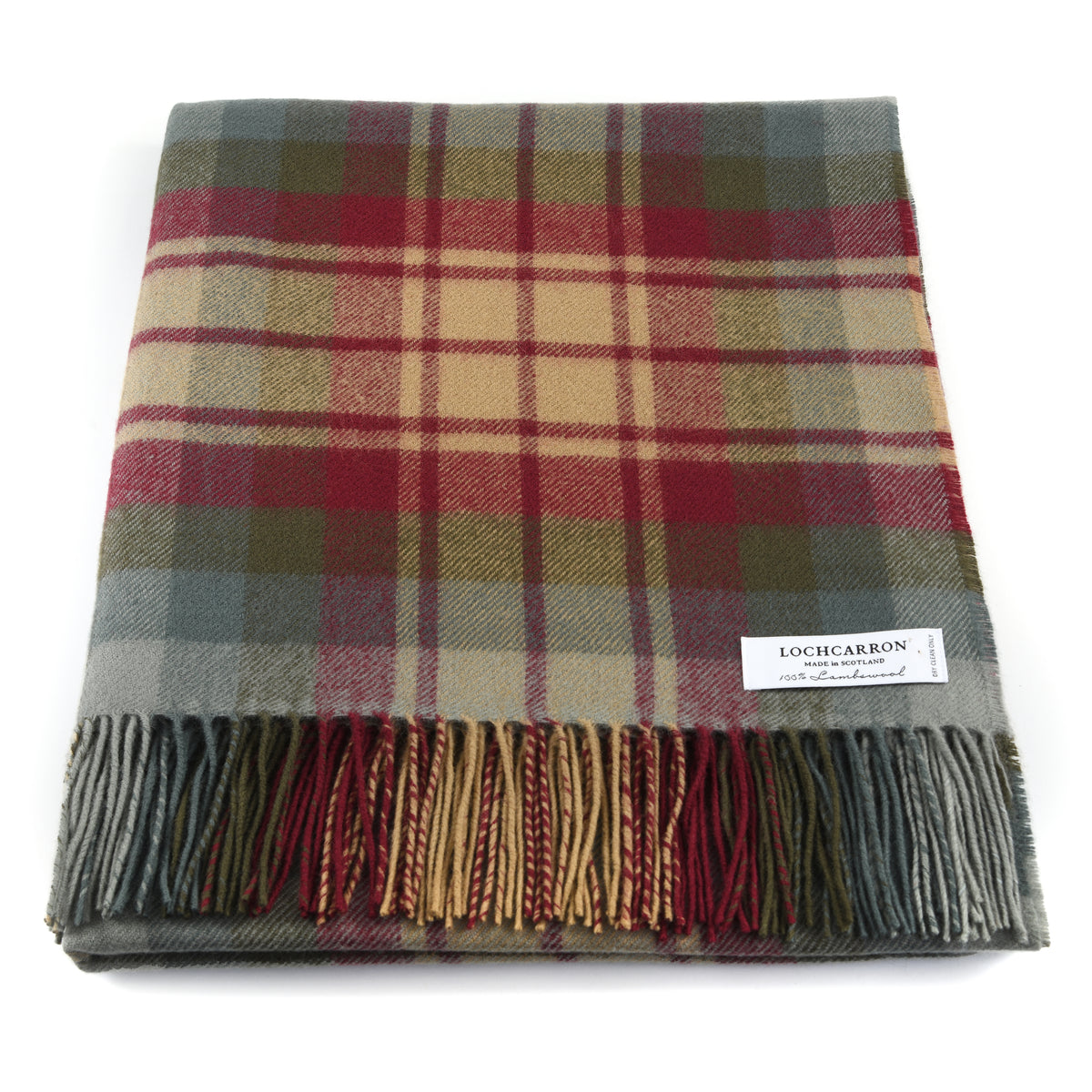 Lambswool Tartan Rug