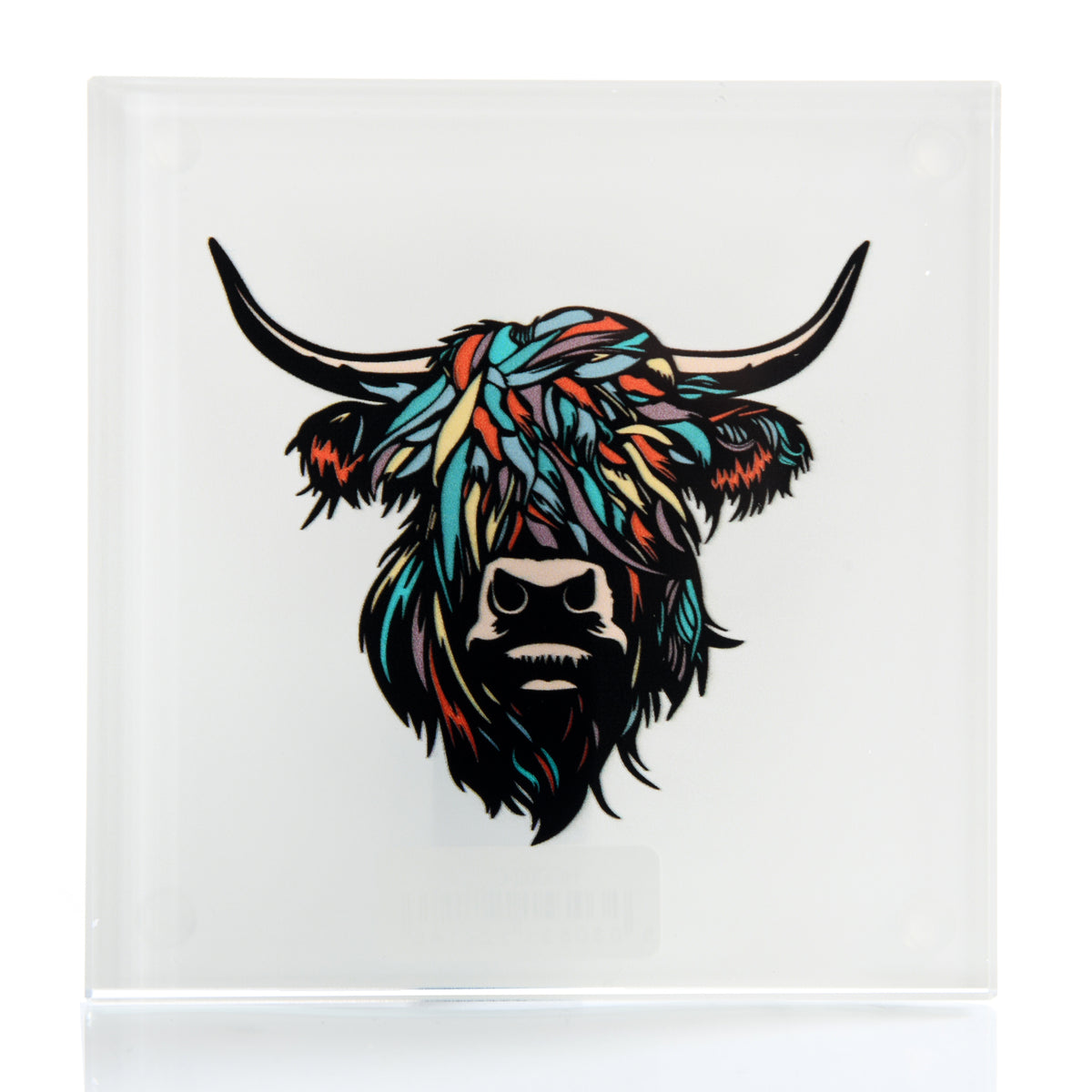 Multicolour Heilan Coo Cream Coaster