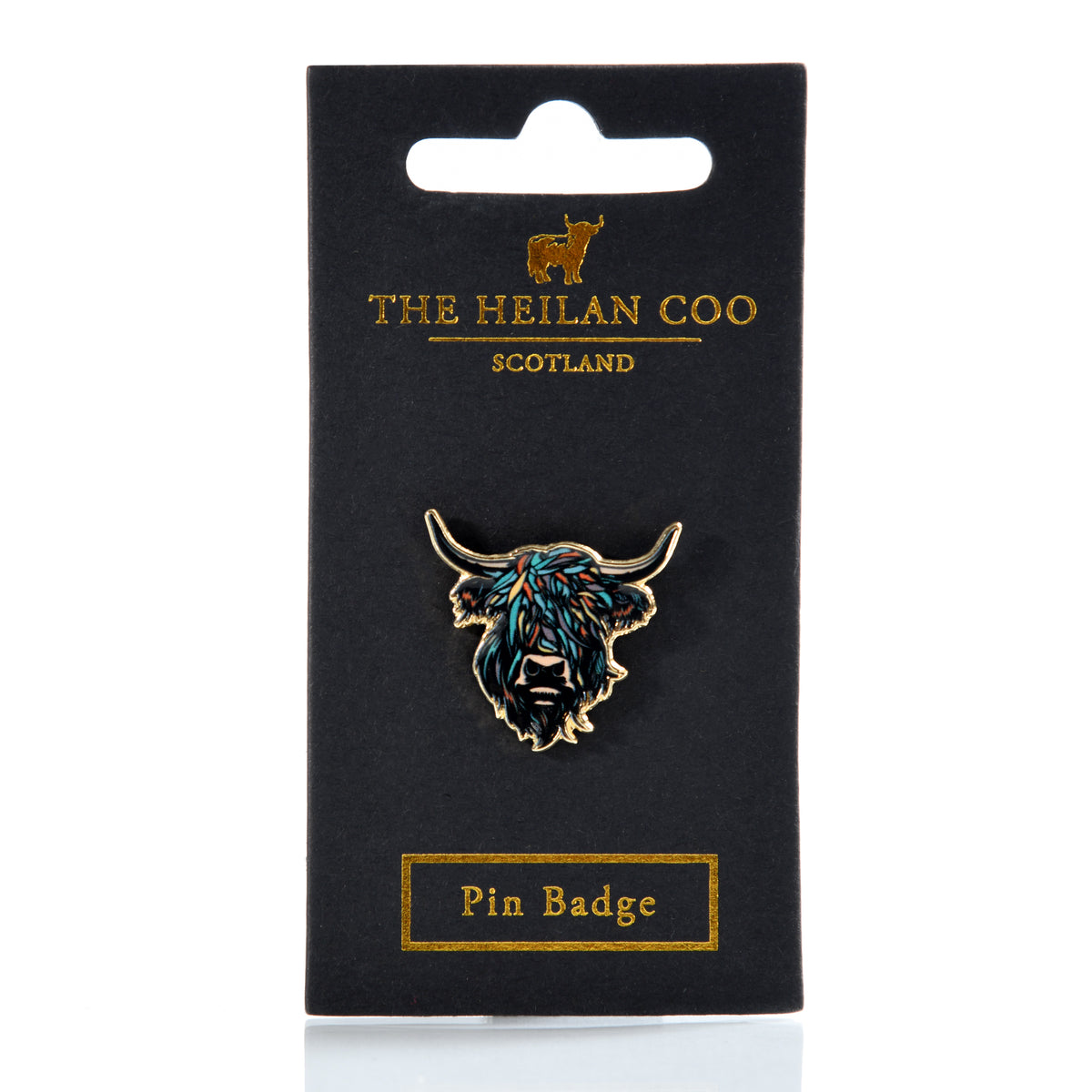 Multicolour Heilan Coo Enamel Pin Badge