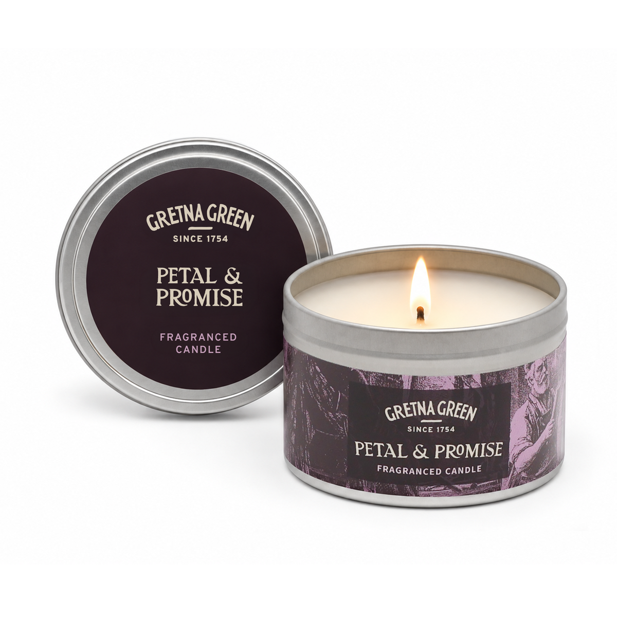 Petal & Promise Candle Tin