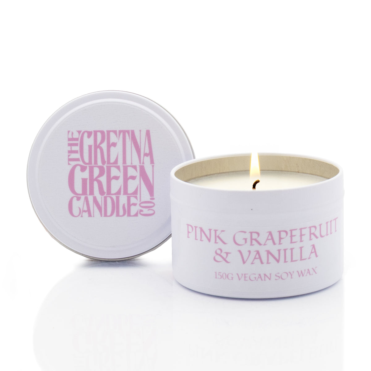 Pink Grapefruit & Vanilla Candle