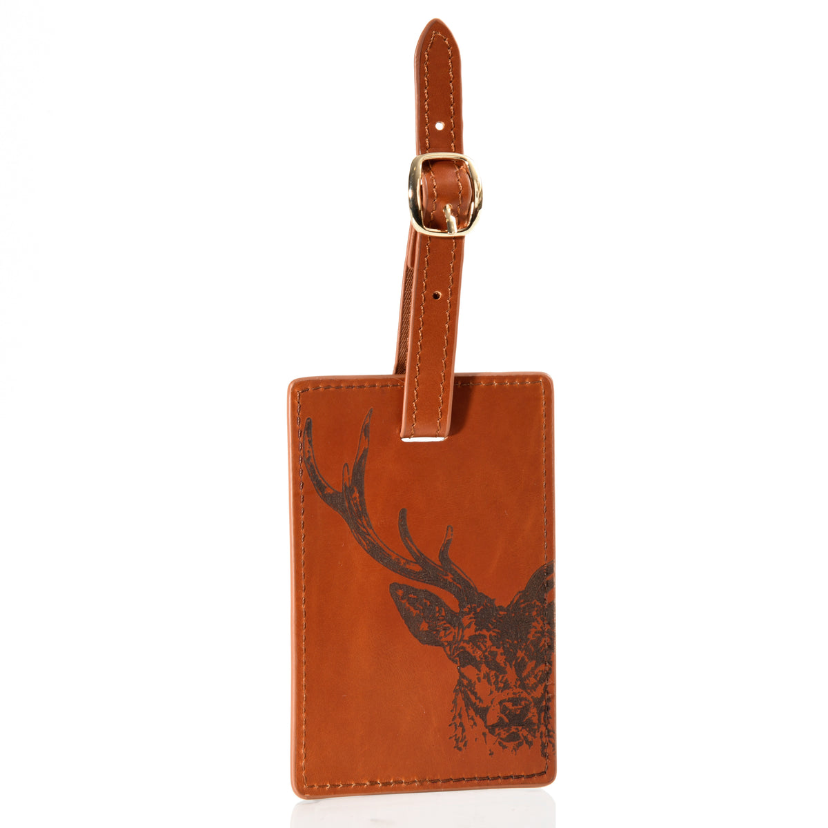 Stag Leather Luggage Tag