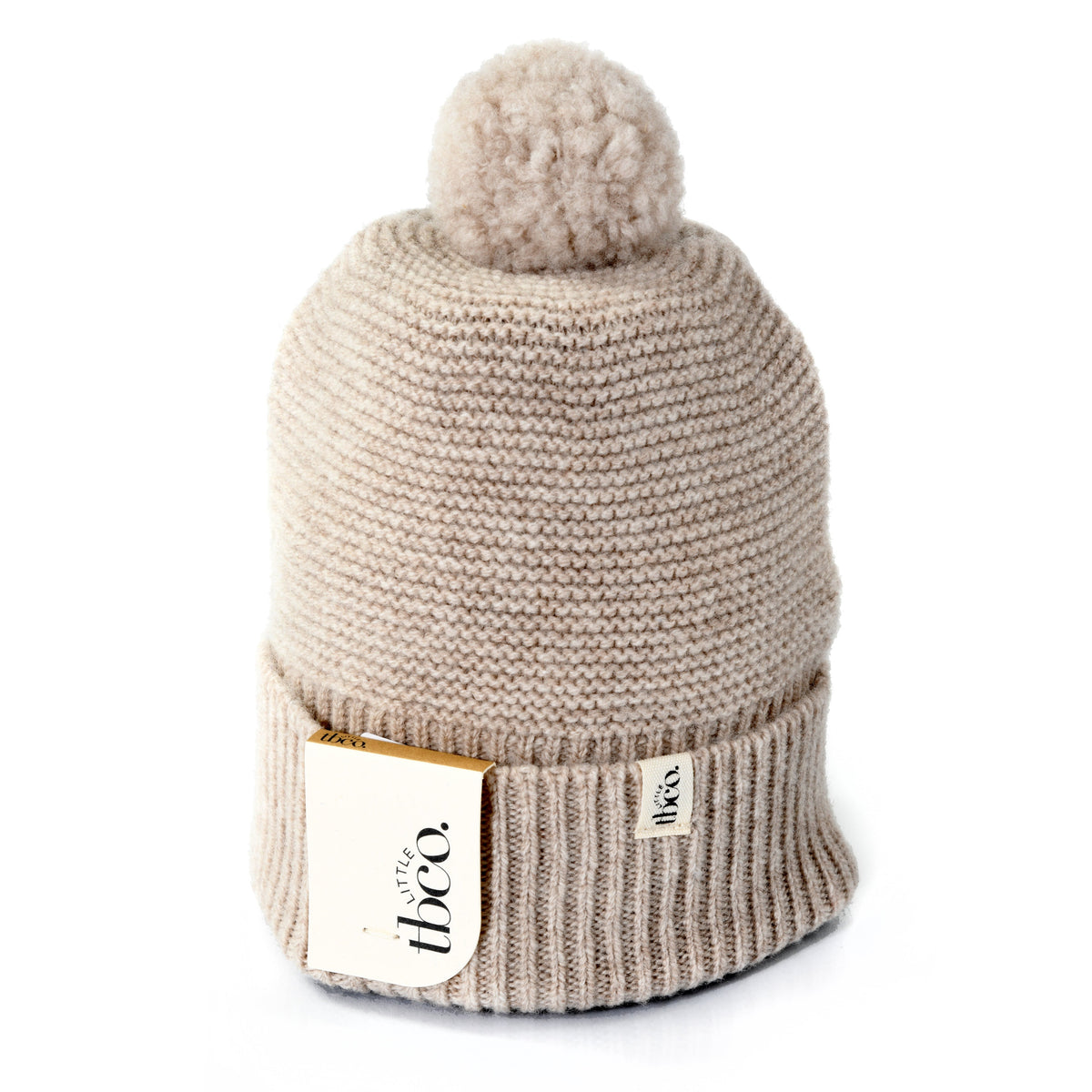 Merino Baby Beanie Oatmeal