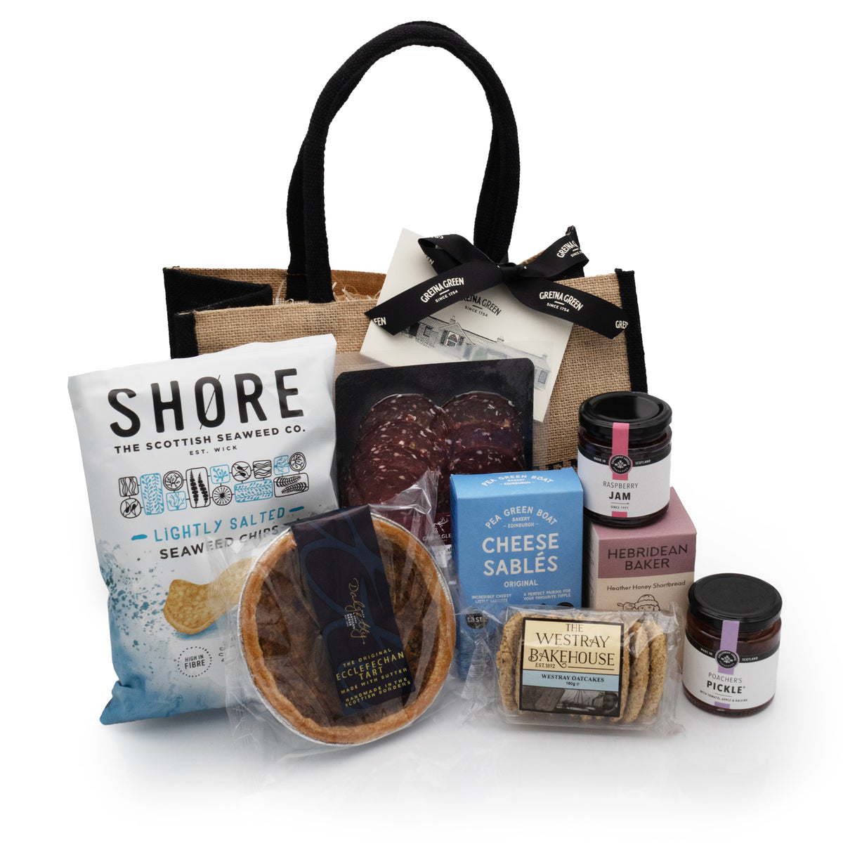 The Scottish Larder Jute Bag
