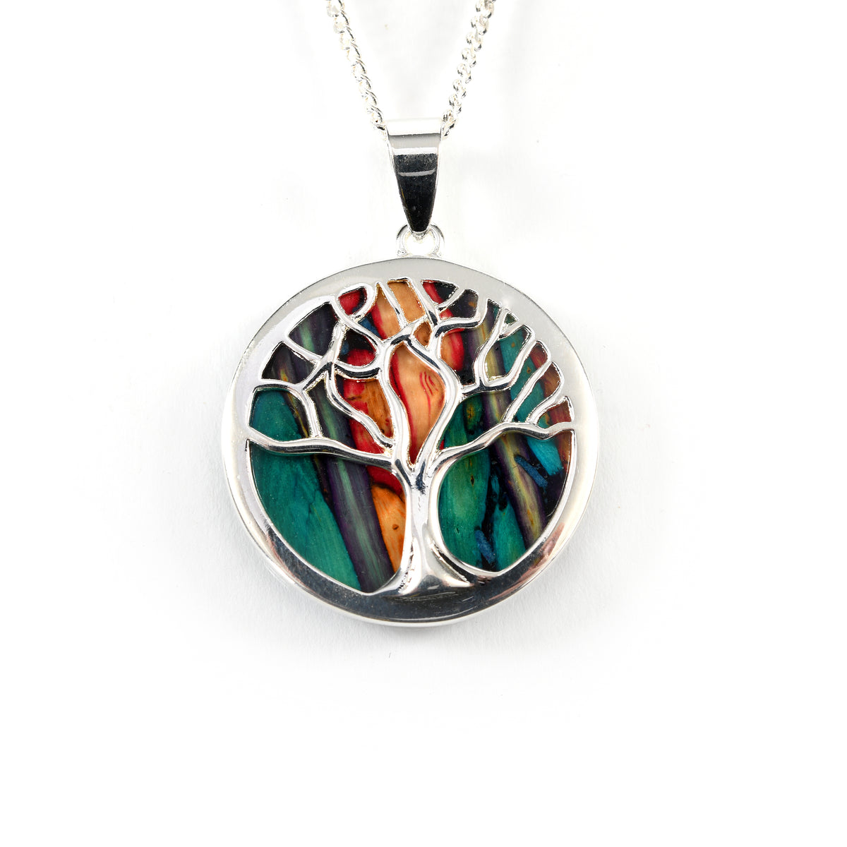 Tree of Life Plated Pendant