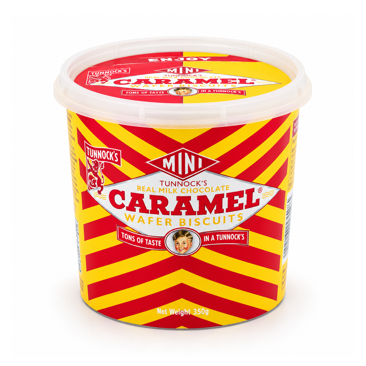 Tunnock's Mini Caramel Wafers Tub 350g