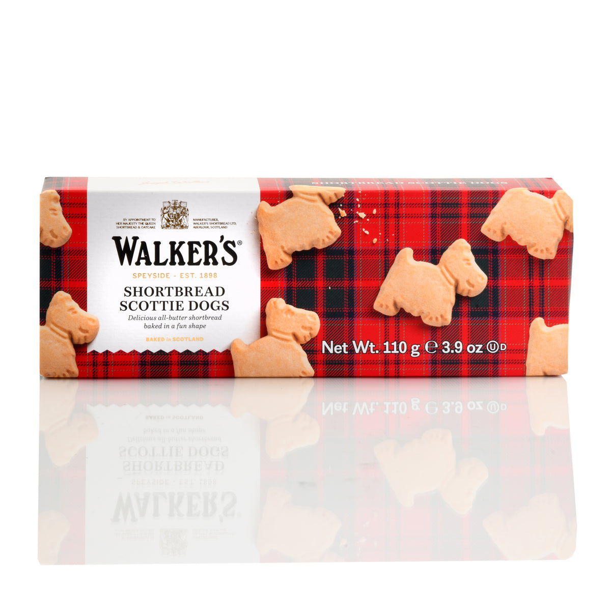 Scottie Dog Shortbread 110g